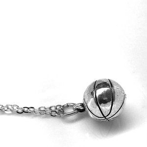 Basketball Charm Necklace